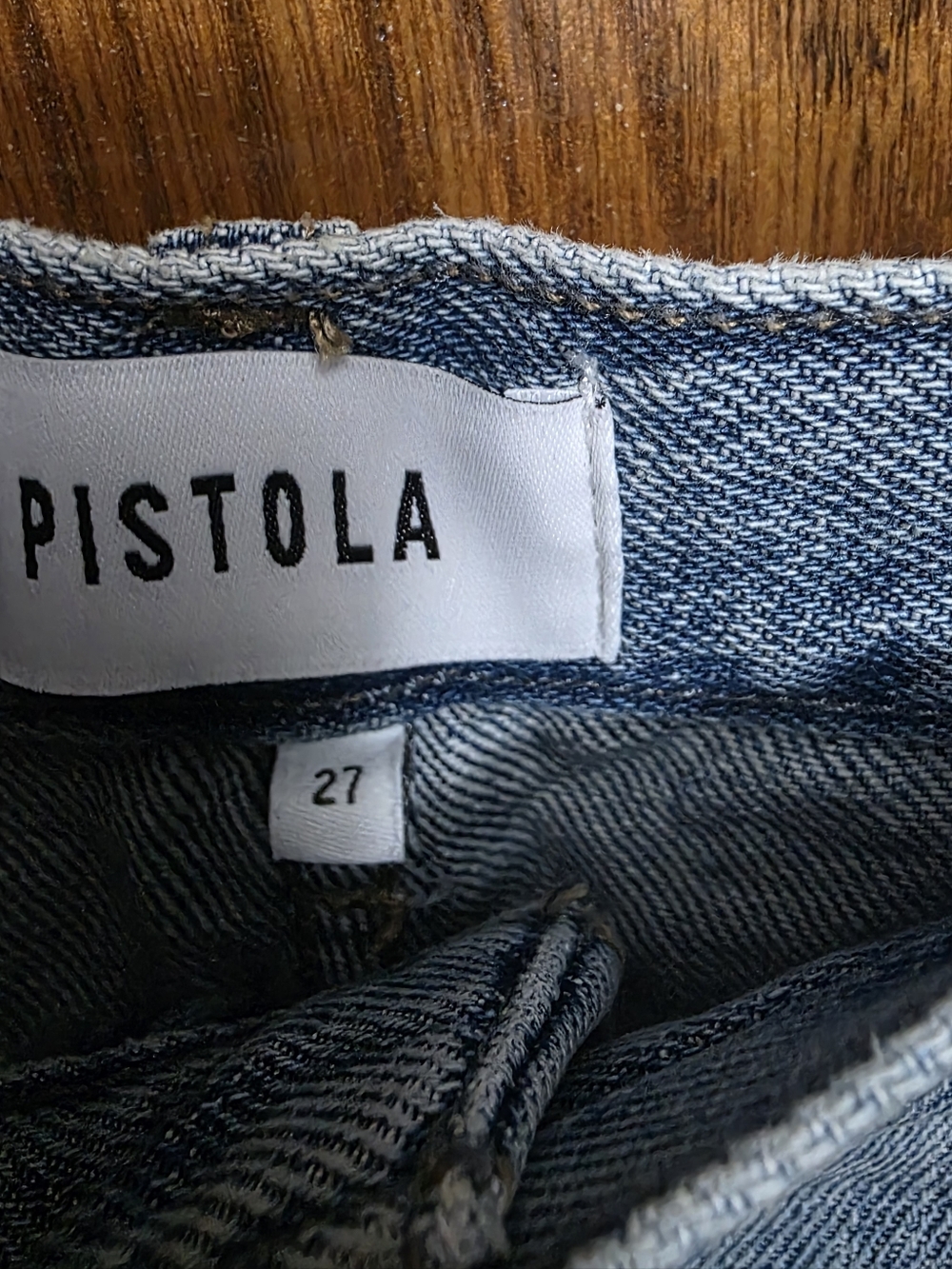 NWT PISTOLA Milo High Rise Ultra Wide Leg Size 27 - Picture 8 of 11